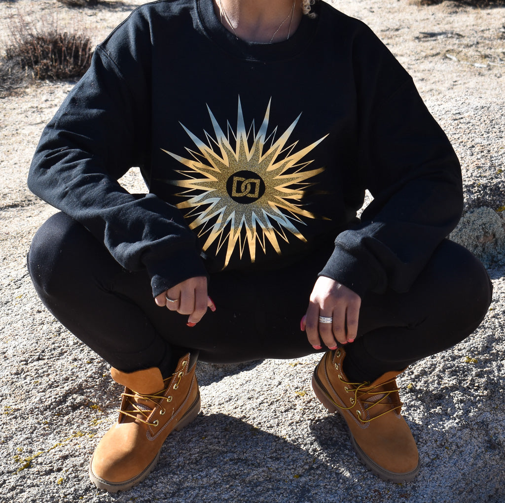 Dilara's Diamonds Signature Sunburst Crew Neck